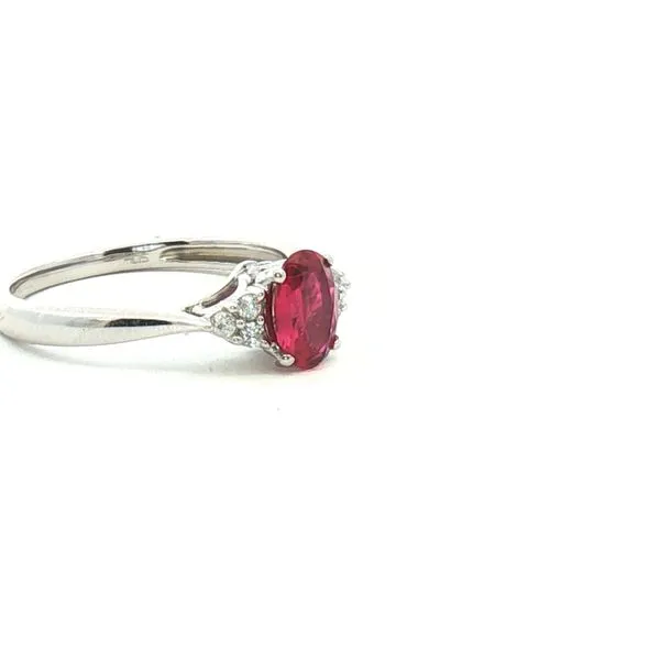 Ruby & Diamond Fashion Ring in 10kw Image 2 Bryan Jewelry Prattville, AL