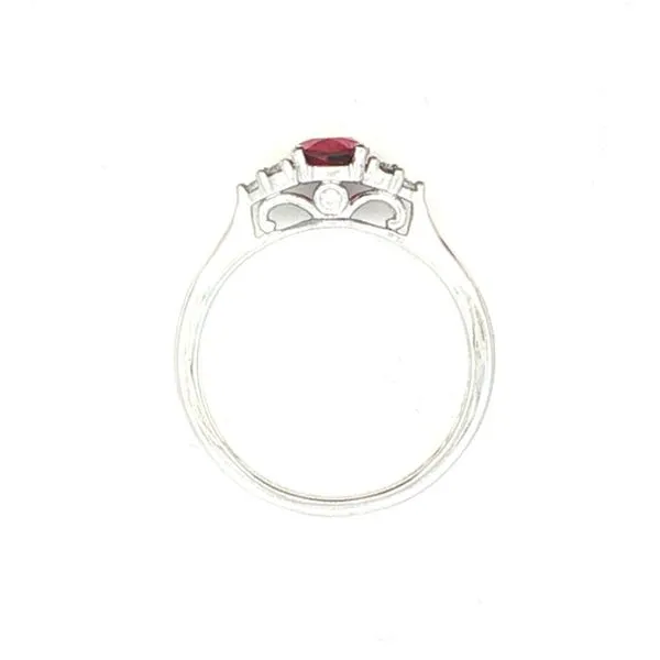 Ruby & Diamond Fashion Ring in 10kw Image 4 Bryan Jewelry Prattville, AL