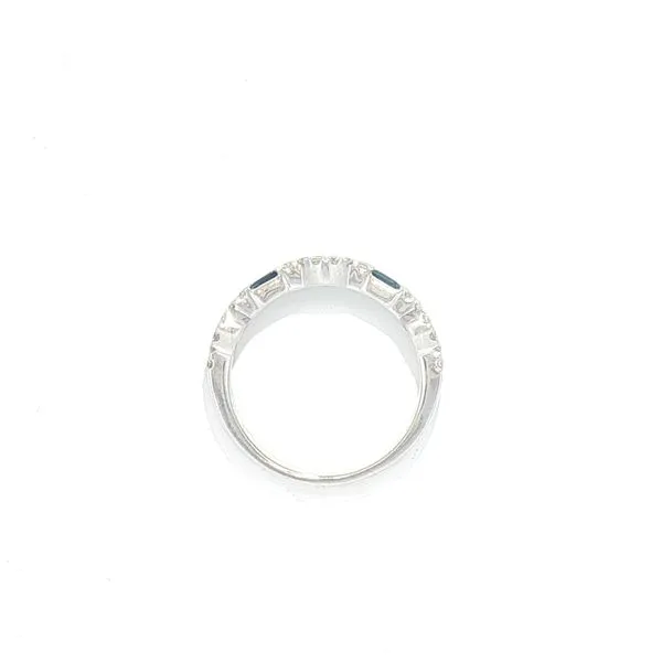 Diamond & Sapphire Ring Image 2 Bryan Jewelry Prattville, AL