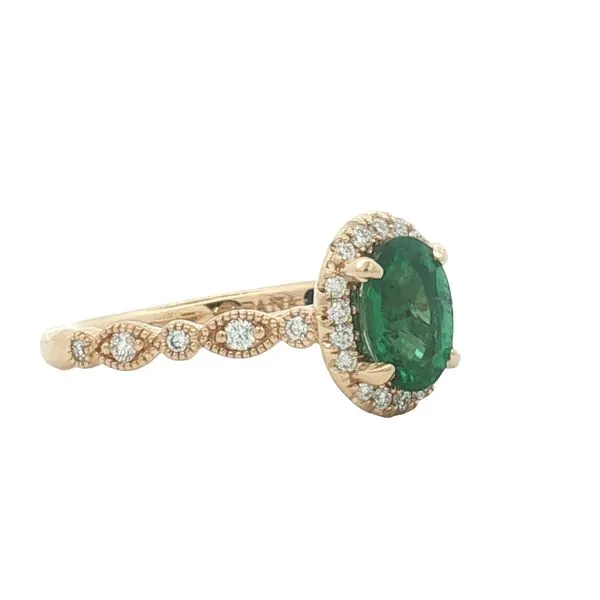 14ky Emerald & Diamond Ring Bryan Jewelry Prattville, AL