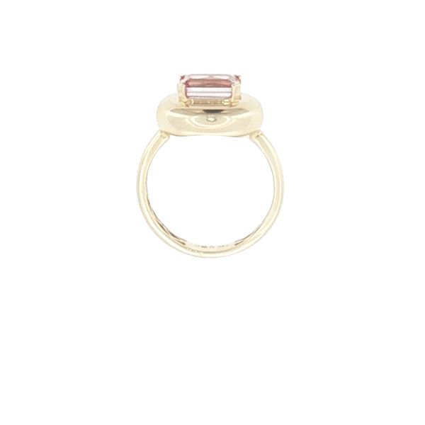 Sleek Gold Styling with a Modern East-to-West Gemstone Statement.-The Aurora Ring Image 2 Bryan Jewelry Prattville, AL