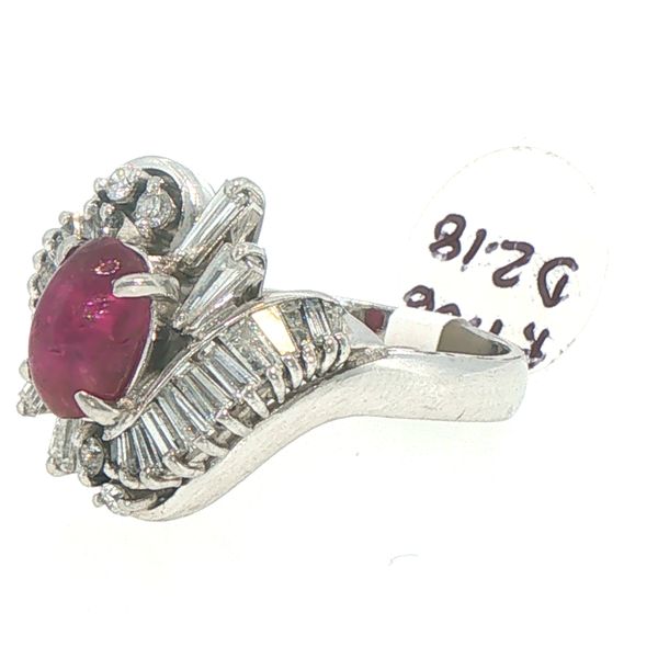 Timeless Estate Star Ruby Ring Image 3 Bryan Jewelry Prattville, AL