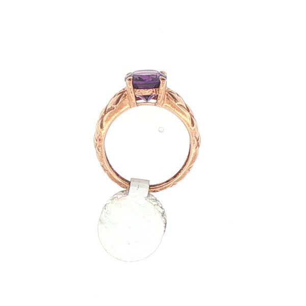Estate Oval Amethyst Ring Image 5 Bryan Jewelry Prattville, AL
