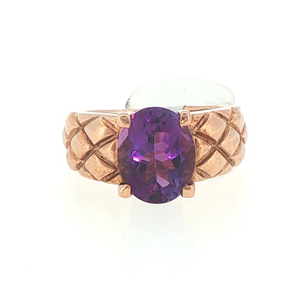Estate Oval Amethyst Ring Bryan Jewelry Prattville, AL