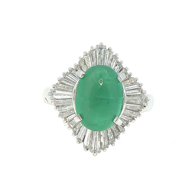 Estate Emerald Ballerina Ring Bryan Jewelry Prattville, AL