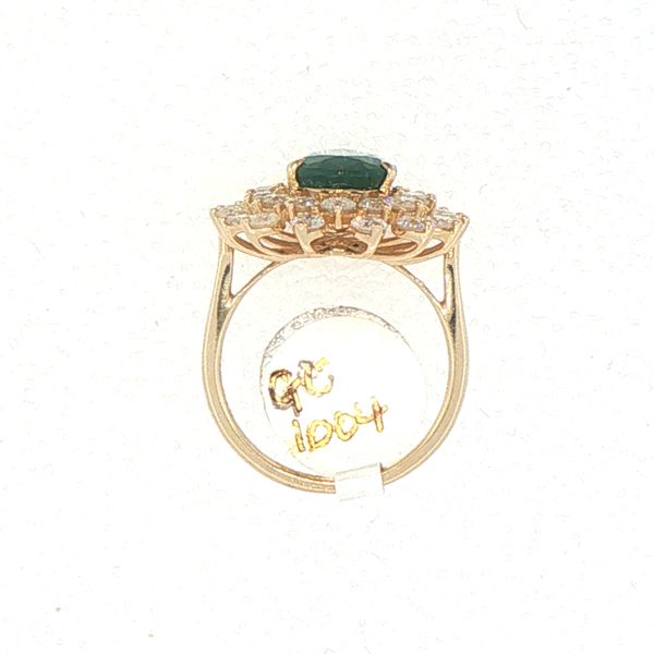 Emerald Majesty Estate Ring Image 4 Bryan Jewelry Prattville, AL