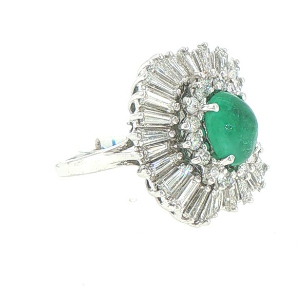 Emerald Elegance Ballerina Ring Image 2 Bryan Jewelry Prattville, AL