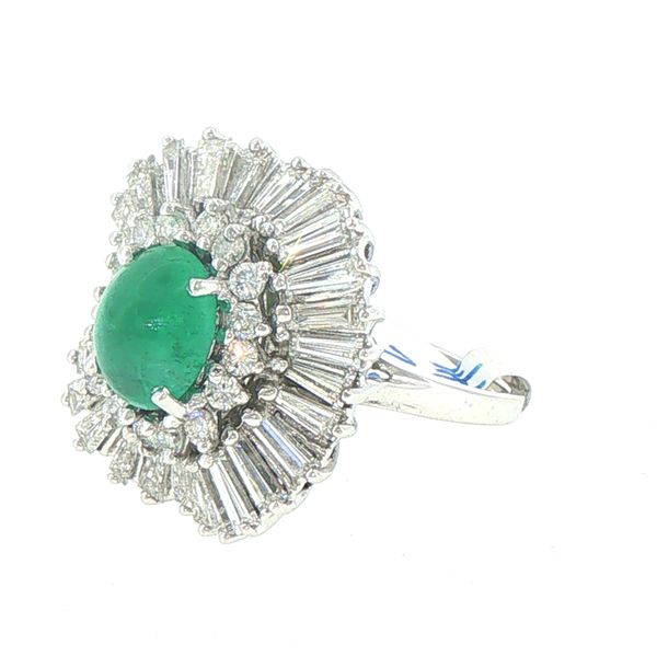 Emerald Elegance Ballerina Ring Image 3 Bryan Jewelry Prattville, AL