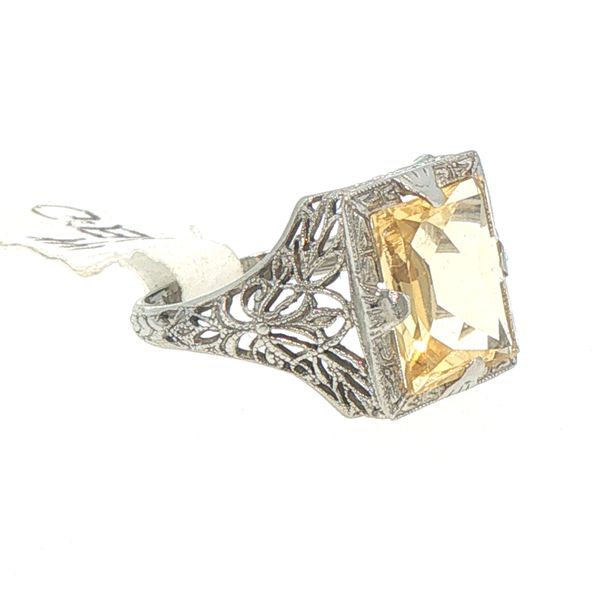 Art Deco November Birthstone Estate Ring Image 2 Bryan Jewelry Prattville, AL