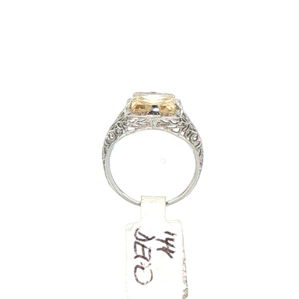 Art Deco November Birthstone Estate Ring Image 5 Bryan Jewelry Prattville, AL