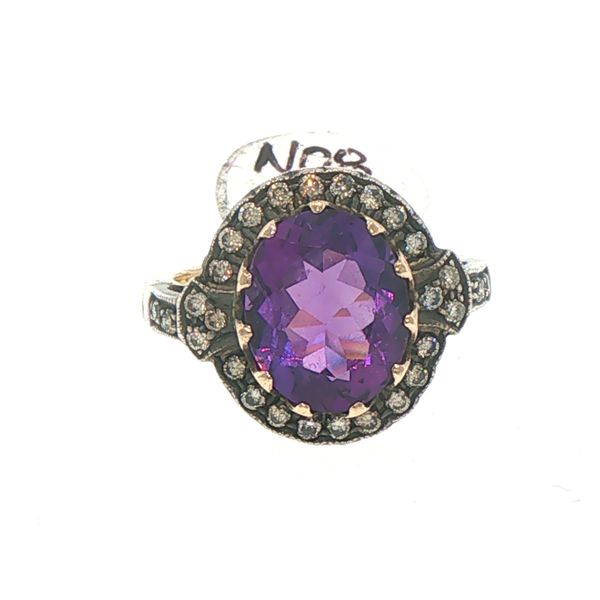 Amethyst Glow Estate Ring Image 3 Bryan Jewelry Prattville, AL