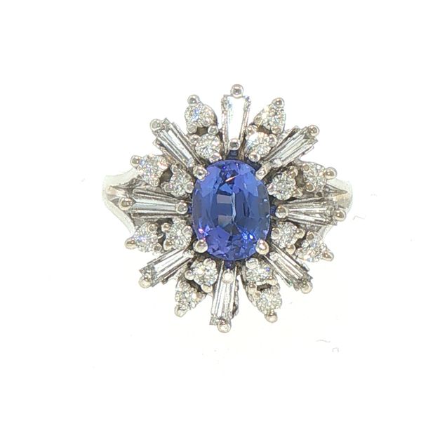 Tanzanite Sparkle Estate Ring Bryan Jewelry Prattville, AL