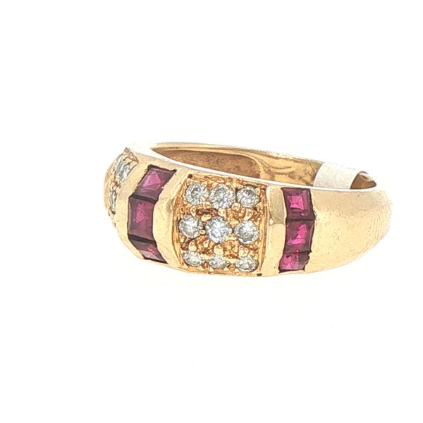 Ruby Ribbon Estate Ring Image 3 Bryan Jewelry Prattville, AL