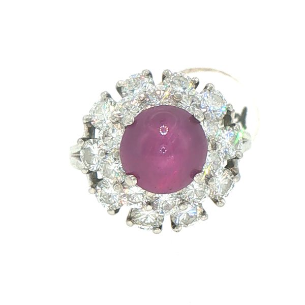 Star Ruby Diamond Estate Ring Bryan Jewelry Prattville, AL