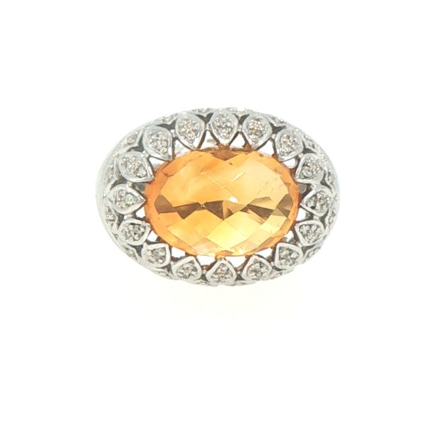 Golden Glow Estate Citrine Ring Bryan Jewelry Prattville, AL