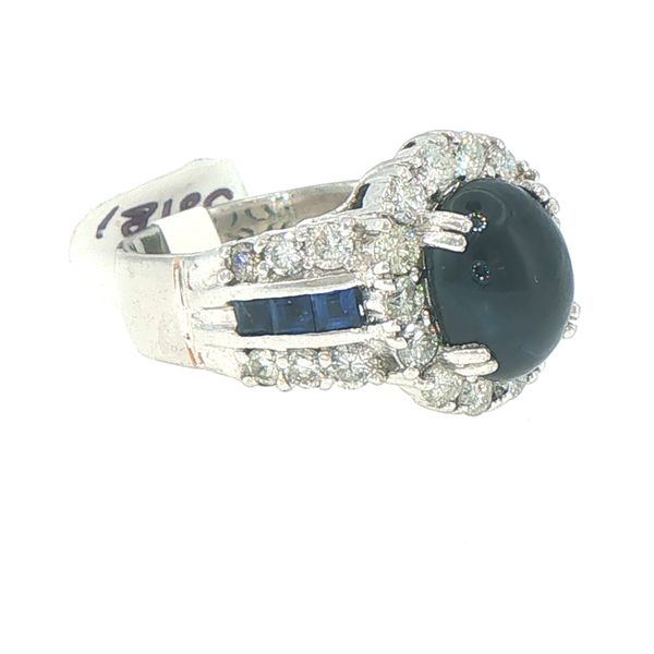 Sapphire & Diamond Estate Ring Image 2 Bryan Jewelry Prattville, AL