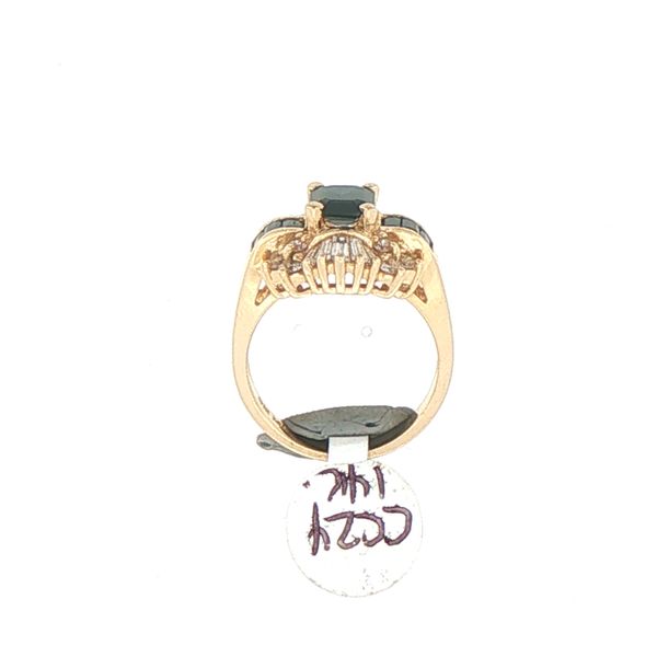 Sapphire & Diamond Estate Ring Image 5 Bryan Jewelry Prattville, AL