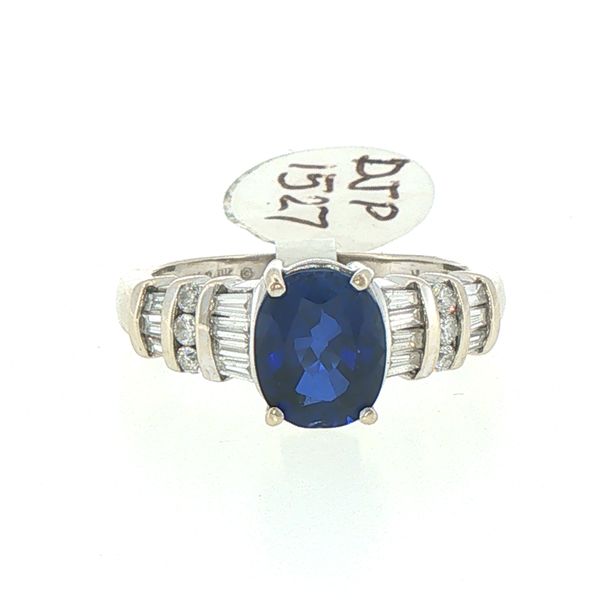 Sapphire & Diamond Estate Ring Bryan Jewelry Prattville, AL