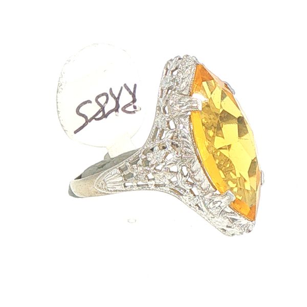 Art Deco November Birthstone Ring Image 2 Bryan Jewelry Prattville, AL