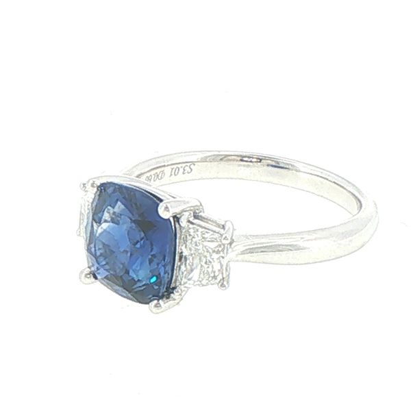 Sapphire Center Stage Image 3 Bryan Jewelry Prattville, AL