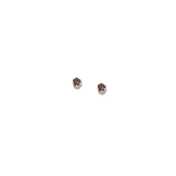 Smoky Quartz Studs 02-008-06 Bryan Jewelry Prattville, AL