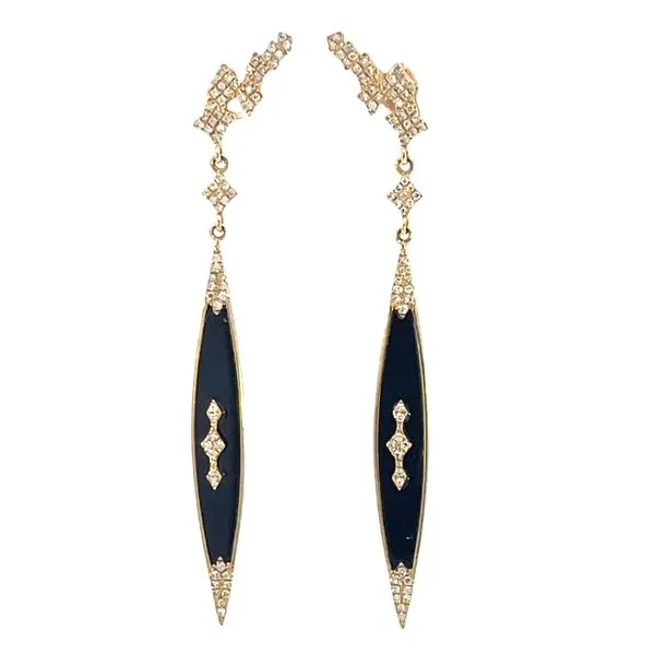Black Onyx Stiletto Earrings Bryan Jewelry Prattville, AL
