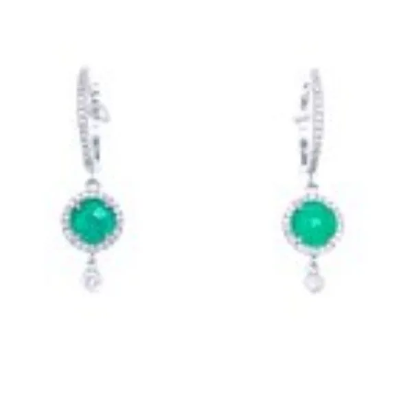 Meira T Emerald Drop Earrings Bryan Jewelry Prattville, AL