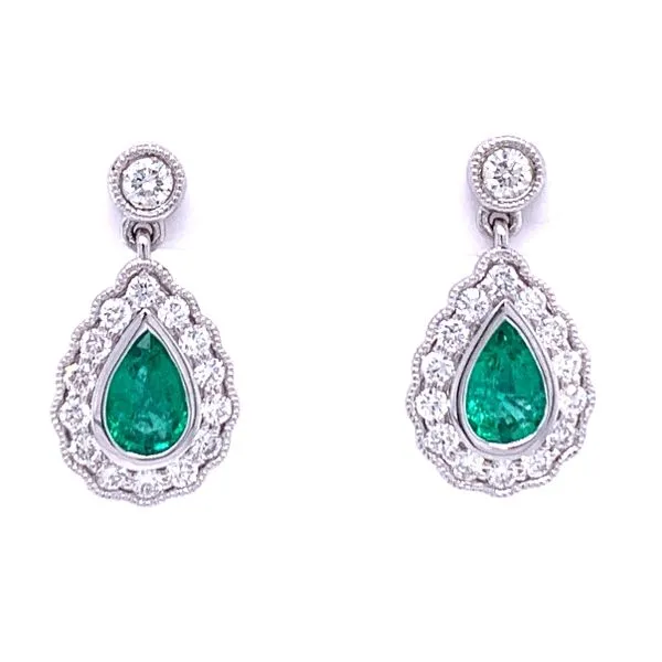 Elegant  Emerald Earrings Bryan Jewelry Prattville, AL