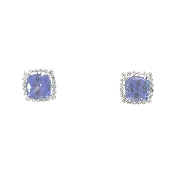 Fabulous Tanzanite Studs Image 2 Bryan Jewelry Prattville, AL