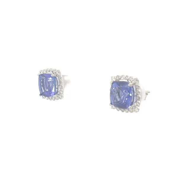 Fabulous Tanzanite Studs Image 3 Bryan Jewelry Prattville, AL