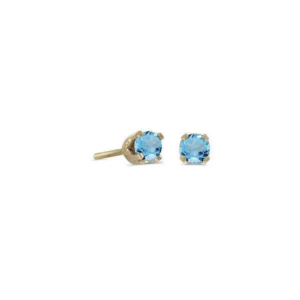 Blue Topaz Studs-4mm Bryan Jewelry Prattville, AL