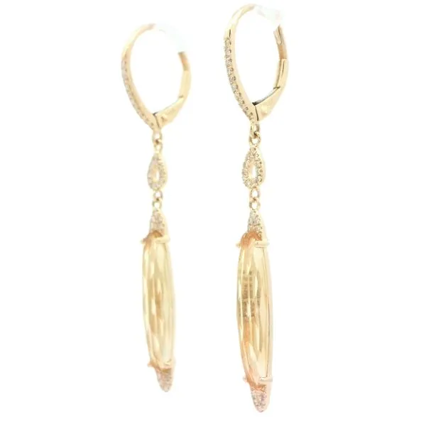 14ky- Citrine Dangle Earrings Bryan Jewelry Prattville, AL