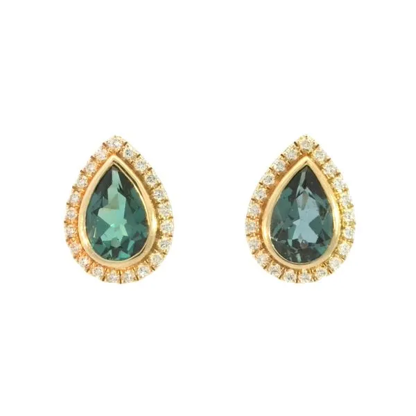 Created Alexandrite & Diamond Earrings in 14ky Bryan Jewelry Prattville, AL