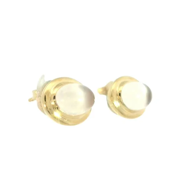 Rose Quartz Earrings-14ky Image 3 Bryan Jewelry Prattville, AL