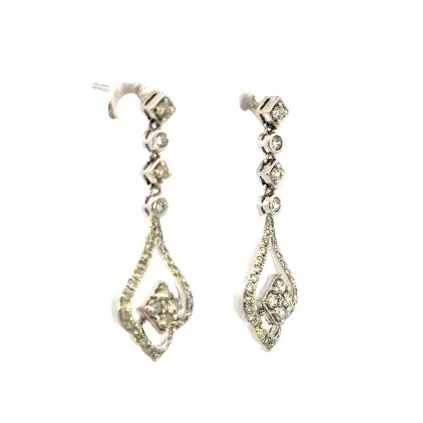 Diamond Earrings Image 3 Bryan Jewelry Prattville, AL