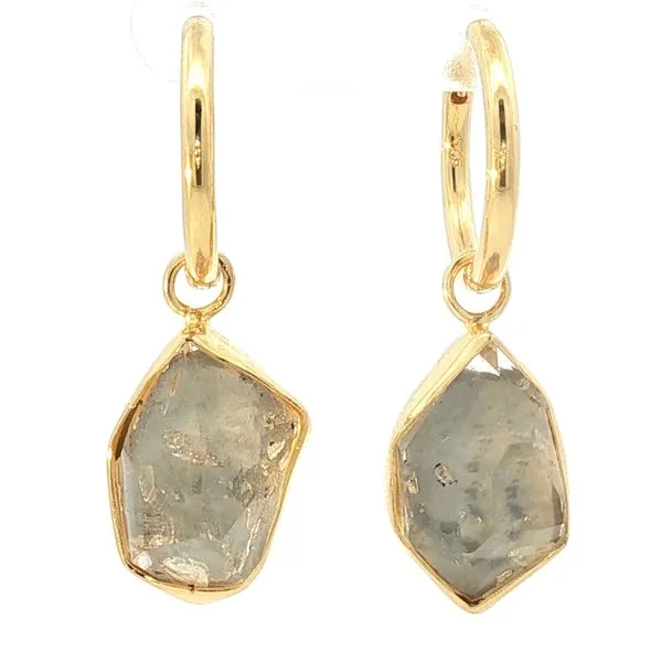 HERKIMER Silver Earrings. 18k Gold Plating Bryan Jewelry Prattville, AL