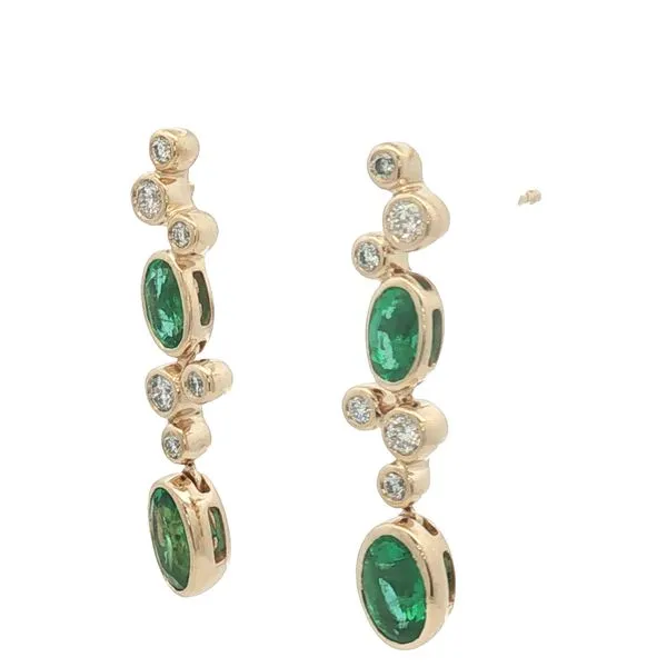 Lush Green Elegance with Brilliant Sparkle Image 3 Bryan Jewelry Prattville, AL