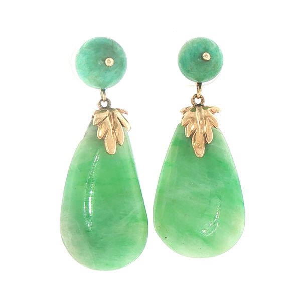 Graceful Jade Drop Earrings Bryan Jewelry Prattville, AL