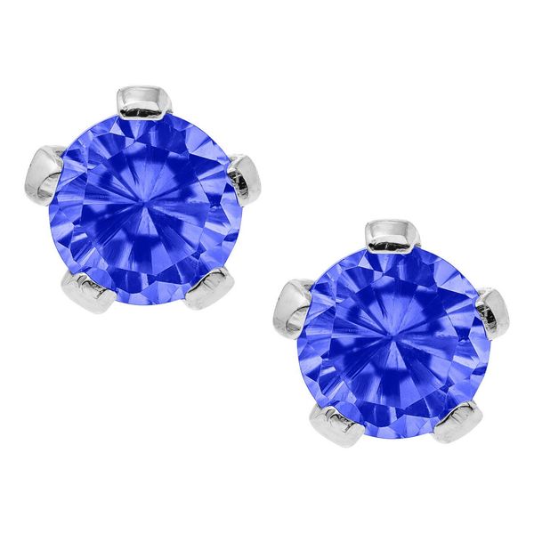 A pair of Kiddie Kraft September Birthstone Earrings Bryan Jewelry Prattville, AL