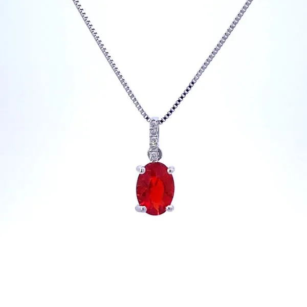 Fire Opal pendant Bryan Jewelry Prattville, AL