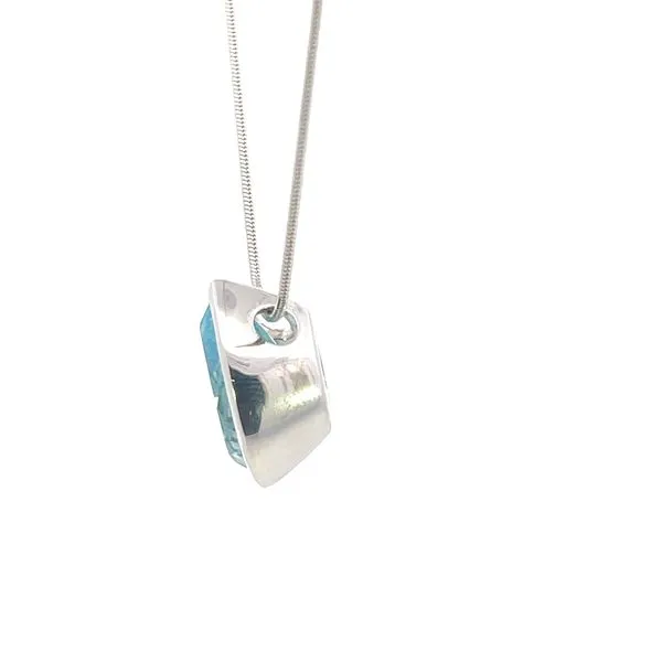 Perfect Bezels Beautiful Stones Pendant-Sky Blue Topaz Image 2 Bryan Jewelry Prattville, AL