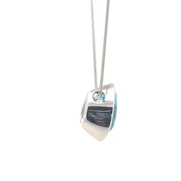Perfect Bezels Beautiful Stones Pendant-Sky Blue Topaz Image 3 Bryan Jewelry Prattville, AL