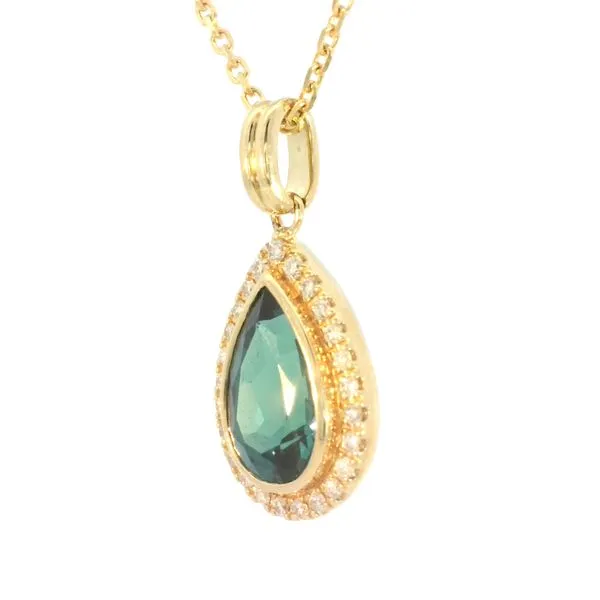 Created Alexandrite & Diamond Pendant in 14ky Image 2 Bryan Jewelry Prattville, AL