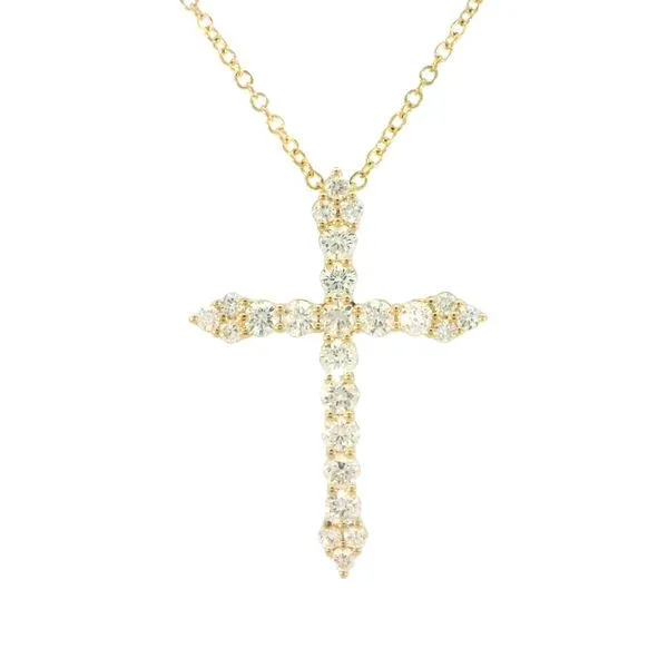 Diamond Cross Pendant in 14ky Bryan Jewelry Prattville, AL