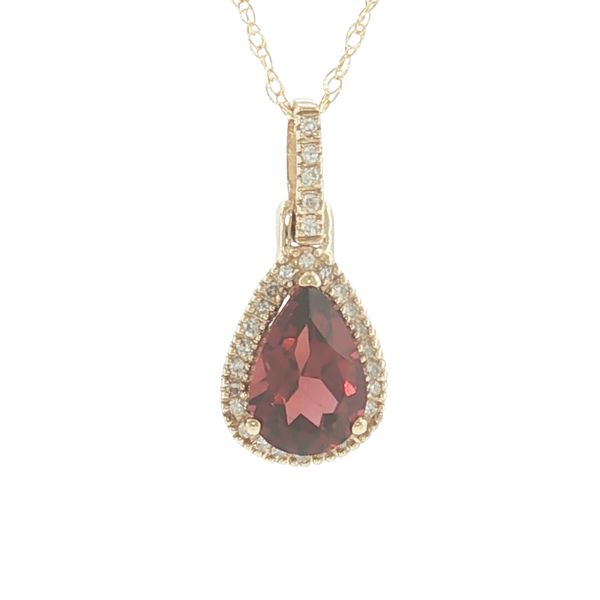 Graceful Shape with Deep Garnet Brilliance. Bryan Jewelry Prattville, AL
