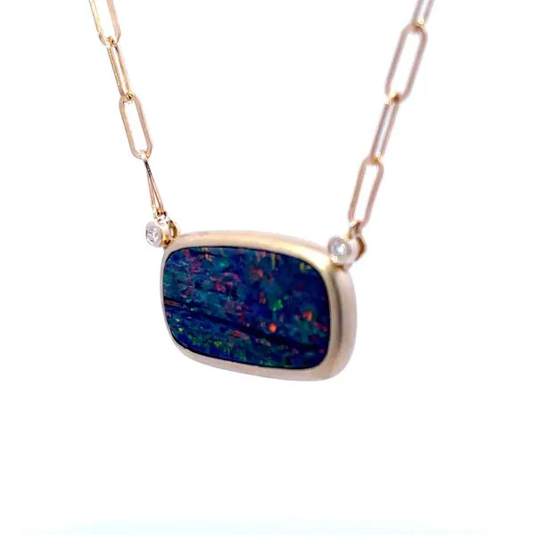 Sensational Boulder Opal Necklace Image 2 Bryan Jewelry Prattville, AL