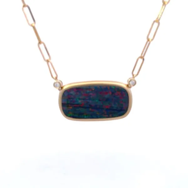 Sensational Boulder Opal Necklace Image 5 Bryan Jewelry Prattville, AL