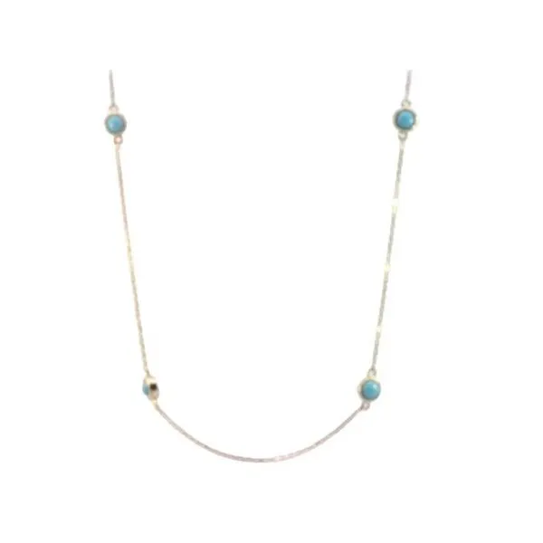 Turquoise Delight Station Necklace Bryan Jewelry Prattville, AL