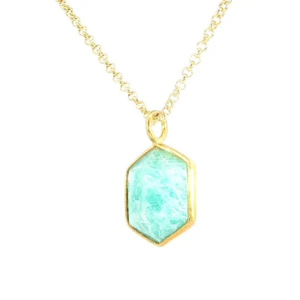 GOE Silver Pendant, 18k Gold Plating Image 2 Bryan Jewelry Prattville, AL