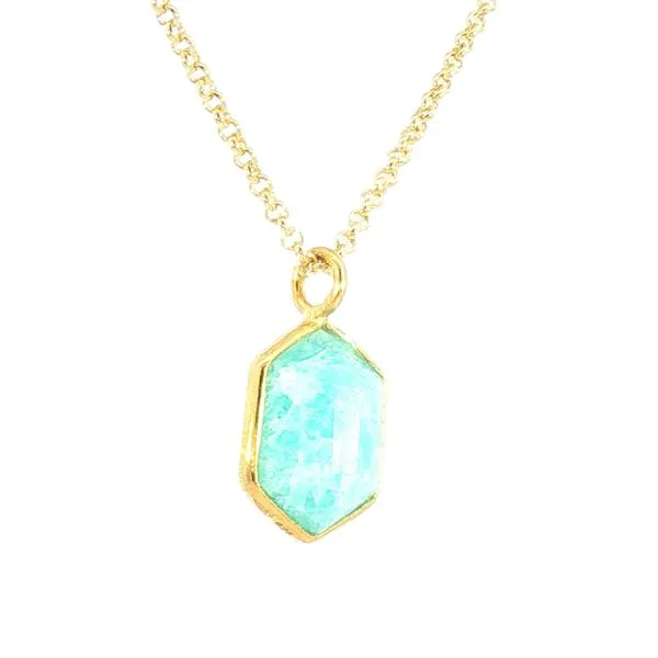 GOE Silver Pendant, 18k Gold Plating Image 3 Bryan Jewelry Prattville, AL
